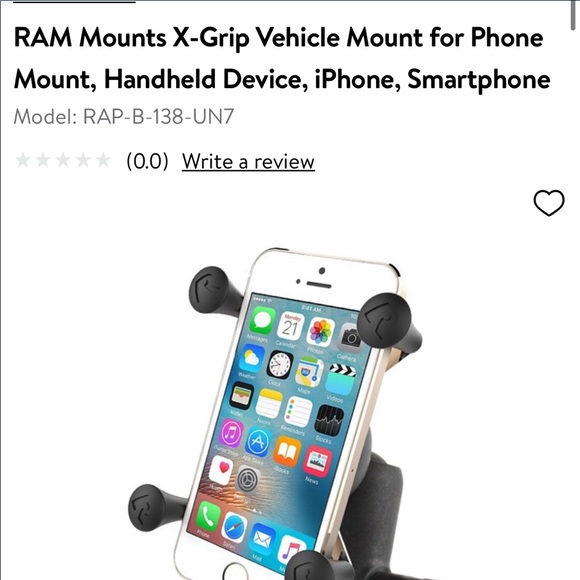 Car phone holder- Ram mount for iphone/ any phone - Picture 8 of 12